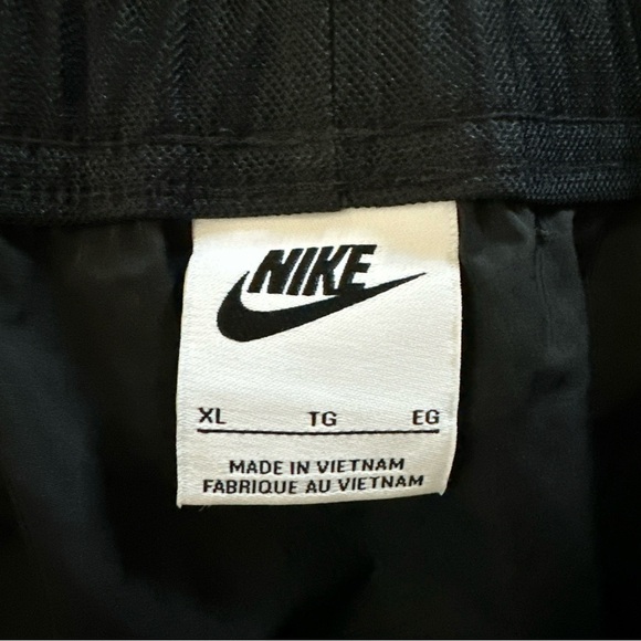 Women's Nike Woven Maxi Mesh Tulle Maxi Black Skirt Size X-Large Streetwear Goth - Picture 12 of 14